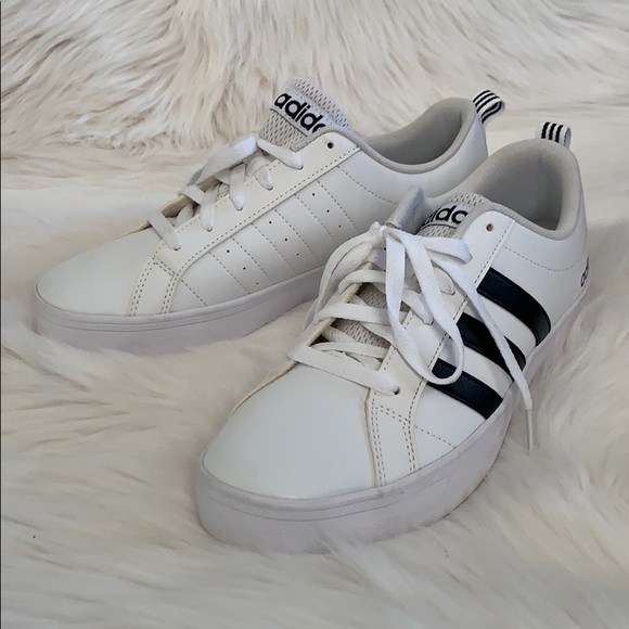 black and white striped adidas